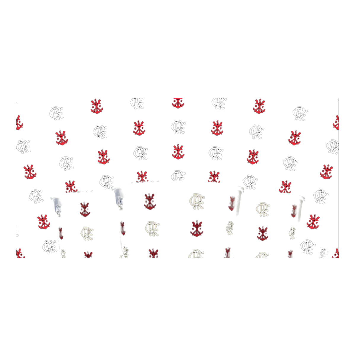 Arte completa Escudos CRF Repeat em fundo transparente