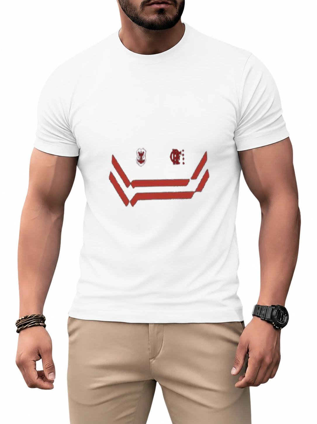 Camiseta dry Listras Rubro-Negras Street | Flamengo