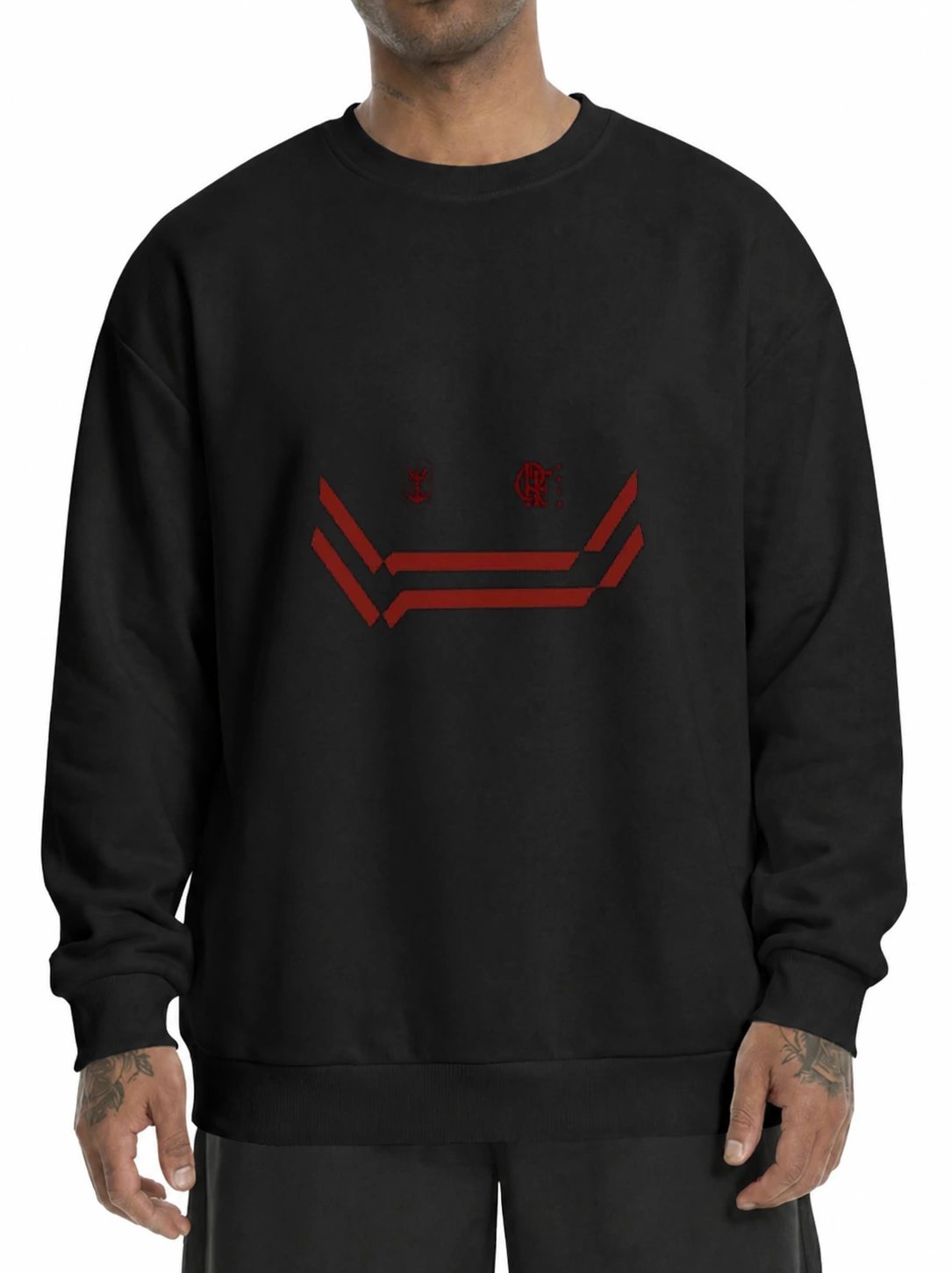 Moletom 320g Listras Rubro-Negras Street | Flamengo