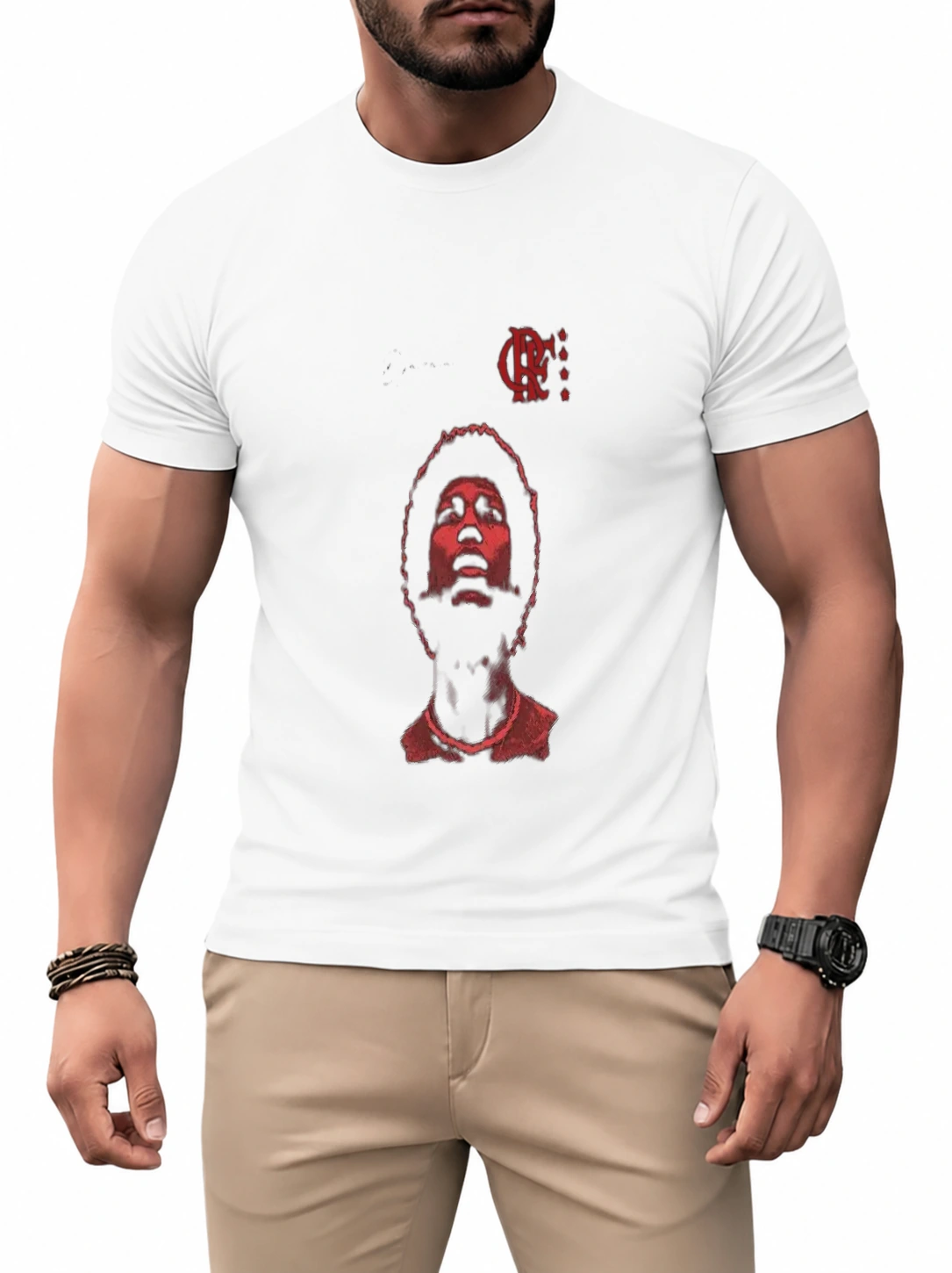 Camiseta dry Djavan Rubro-Negro | Flamengo