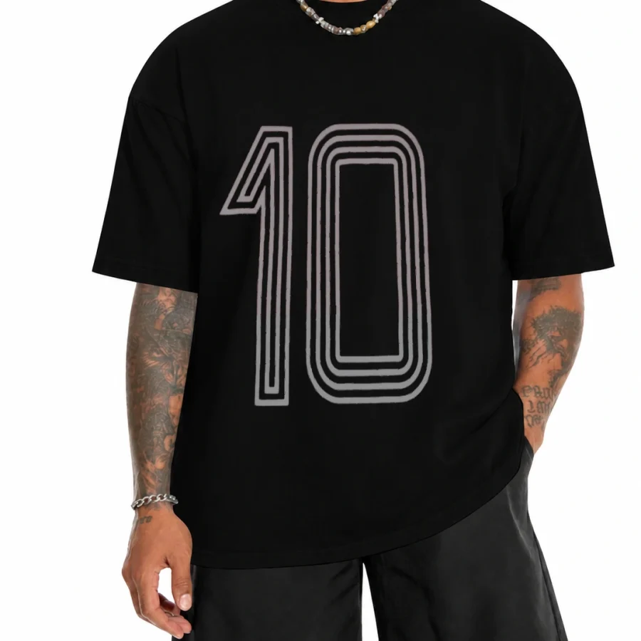 Camiseta 180g Zico 10 Retrô em mockup frontal