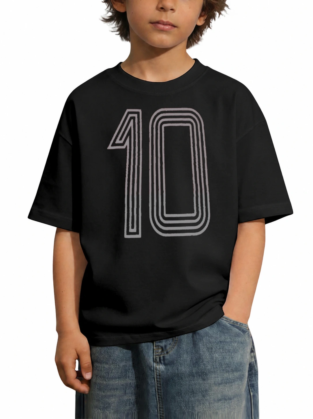 Camiseta infantil Zico 10 Retrô | Flamengo