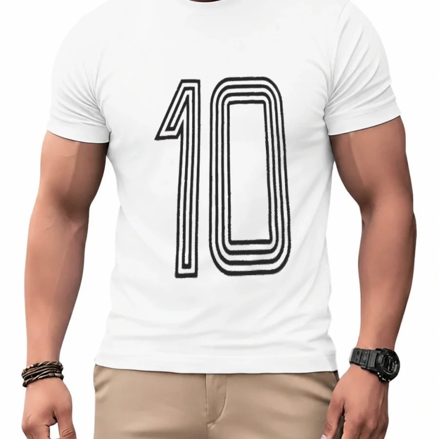 Camiseta dry Zico 10 Retrô em mockup frontal