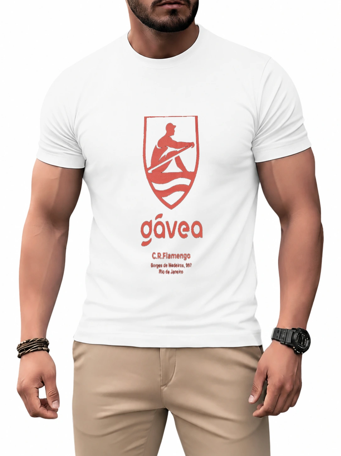 Camiseta dry Gávea Brasão Rio de Janeiro | Flamengo