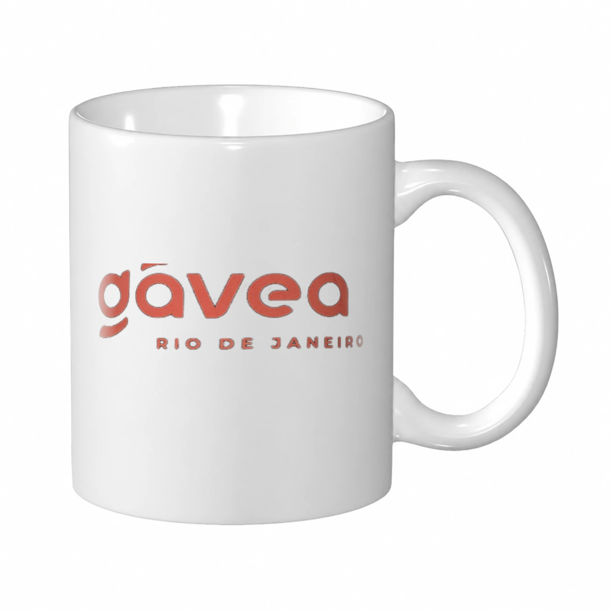 Caneca 325 ml Gávea Rio de Janeiro Lettering | Flamengo